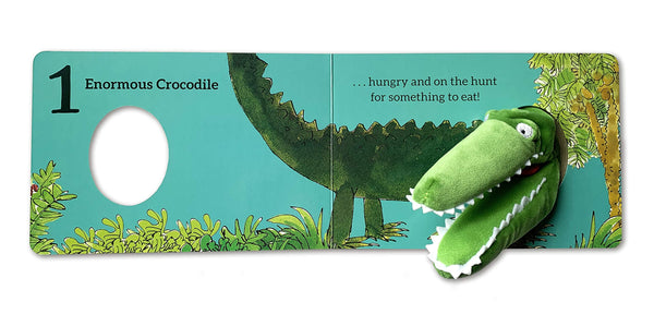 The Enormous Crocodile's Finger Puppet Book - Board Book