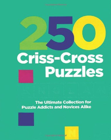 250 Criss Cross Puzzles - Paperback