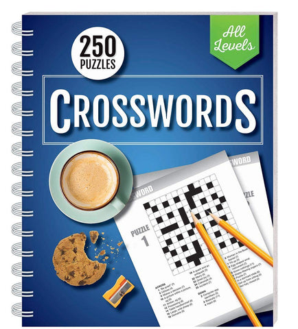 250 Puzzles Crosswords All Levels - Paperback