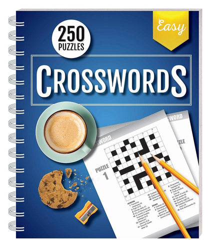 250 Puzzles Crosswords Easy - Paperback