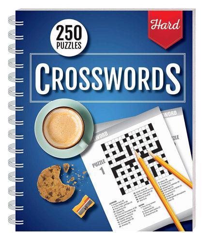 250 Puzzles Crosswords Hard - Paperback