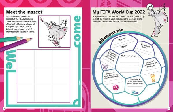 FIFA World Cup 2022 Kids Activity Book - Paperback