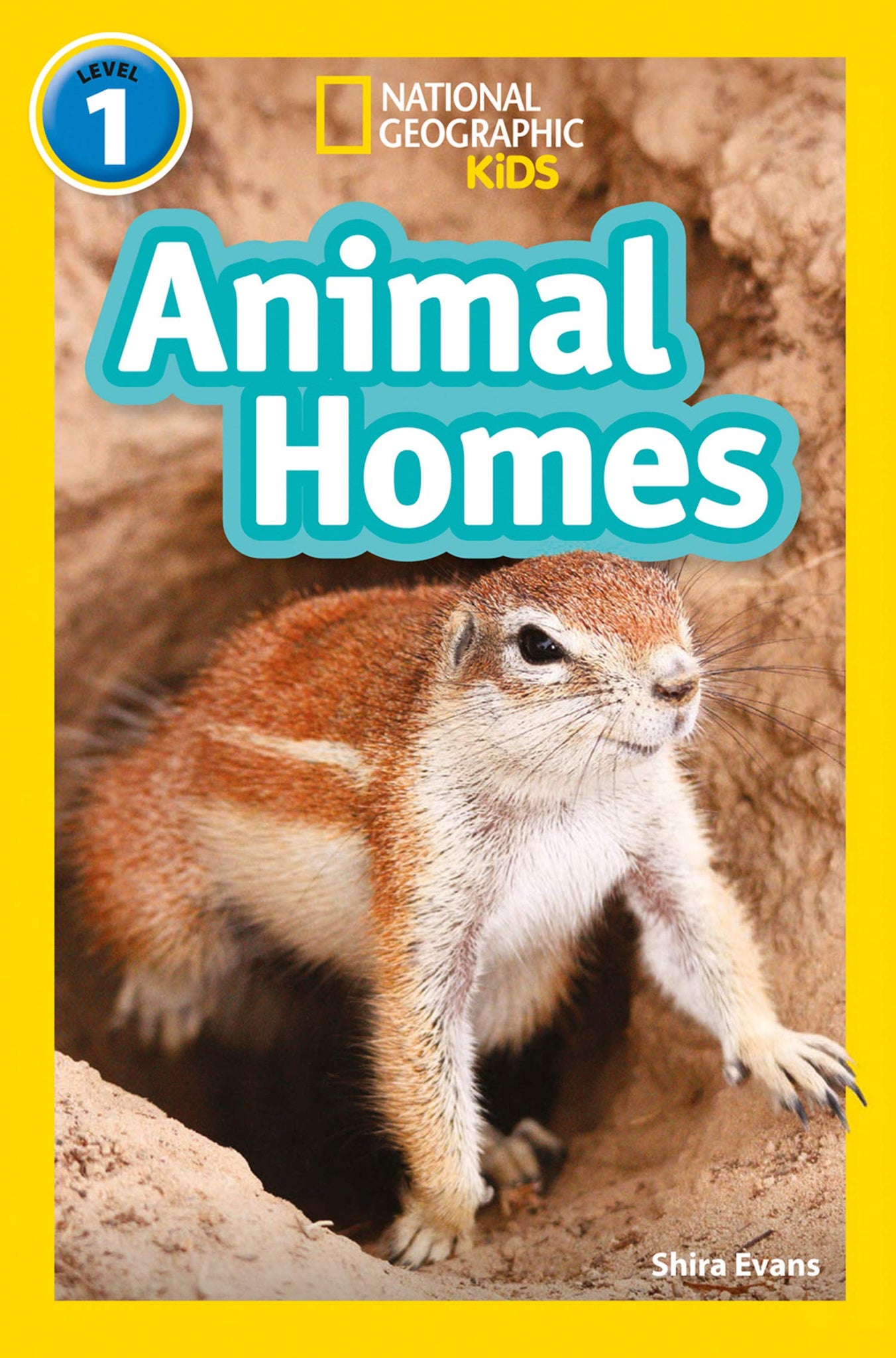 Animal Homes: Level 1 (National Geographic Readers) -- Paperback