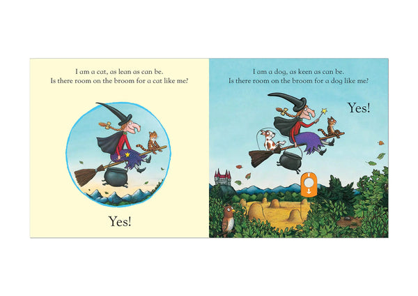 Room on the Broom Push Pull Book - Board Book