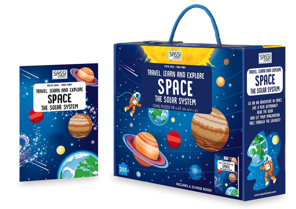 Travel Learn Explore : Space - Puzzle Box with Book