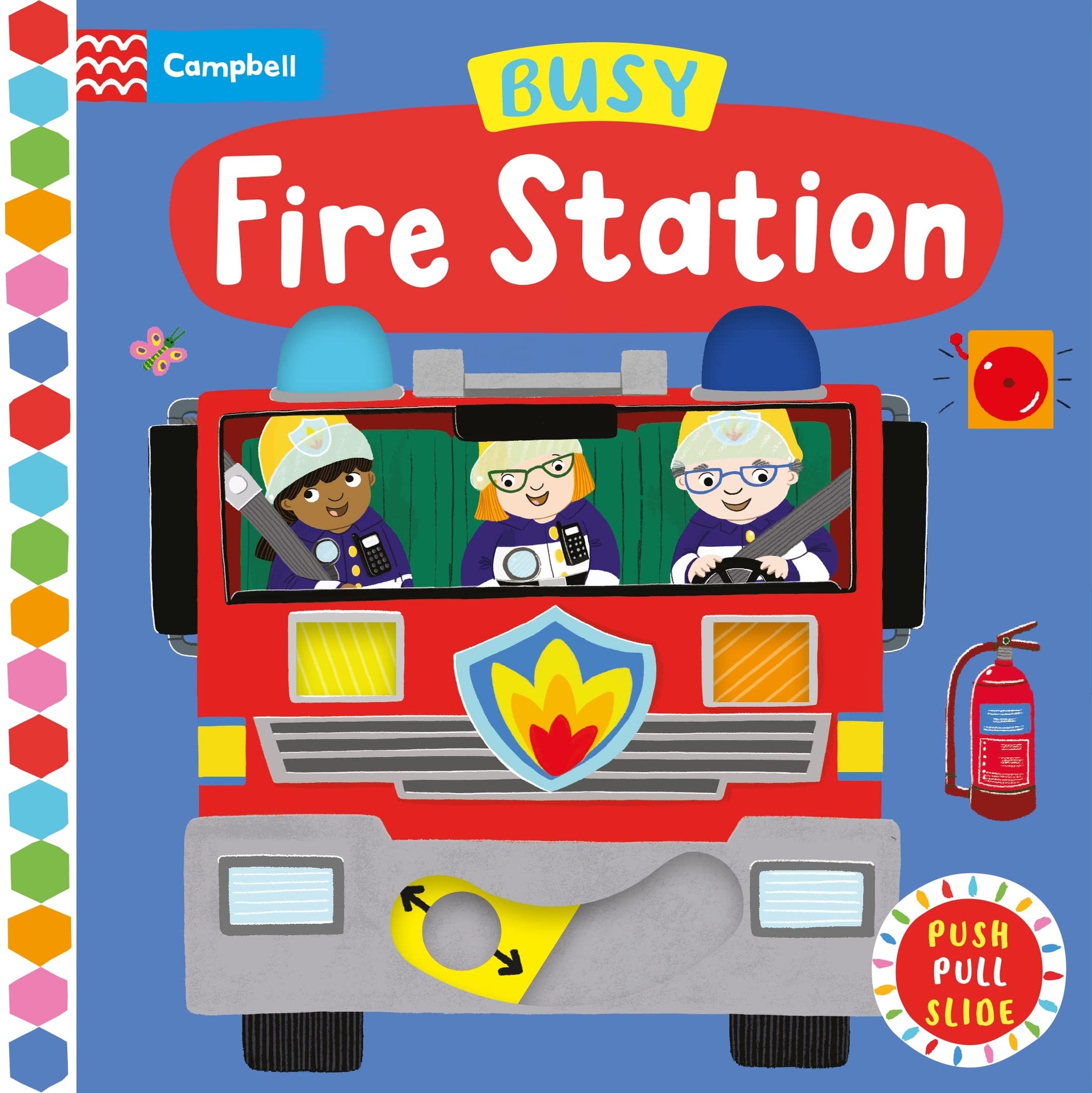 Campbell Busy Books #55 : Busy Fire Station - Board Book