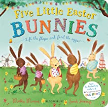 Five Little Easter Bunnies: A Lift-The-Flap Adventure (The Bunny Adventures) - Board Book