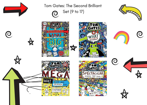 Tom Gates: The Second Brilliant Set (9 to 17) - Product Bundle - Paperback