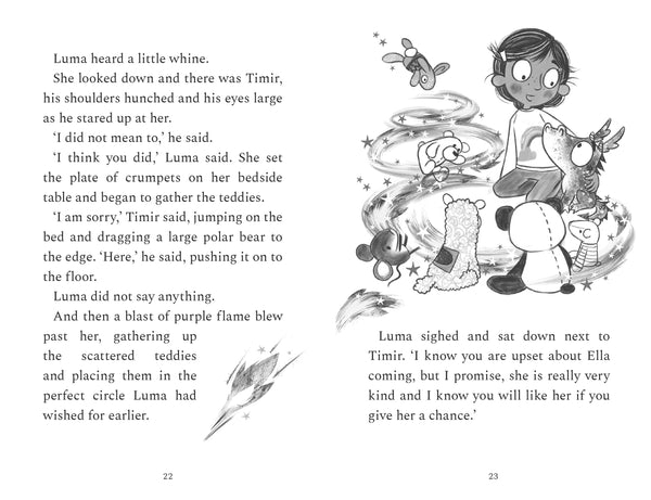 Luma And The Grumy  Dragon - Paperback