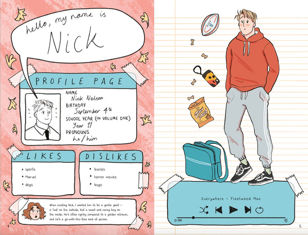 The Heartstopper Yearbook - Hardback