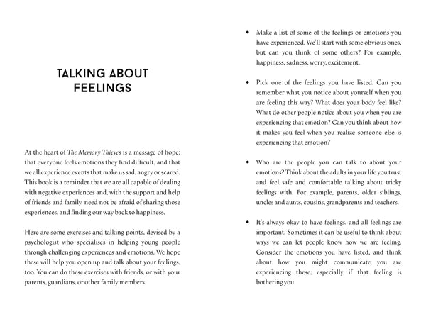 Memory Thieves, The - Paperback