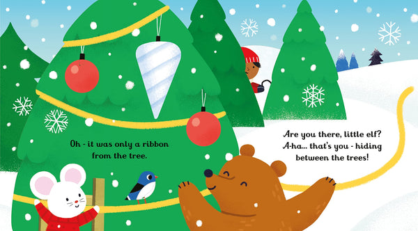 Little Peep-Through Books : Are You There Little Elf? - Hardback