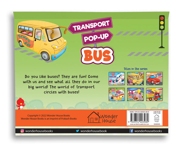 Pop-up Transport : Bus - Paperback
