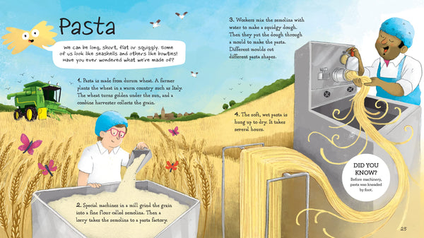 Where Does My Food Come From?: The Story Of How Your Favourite Food Is Made