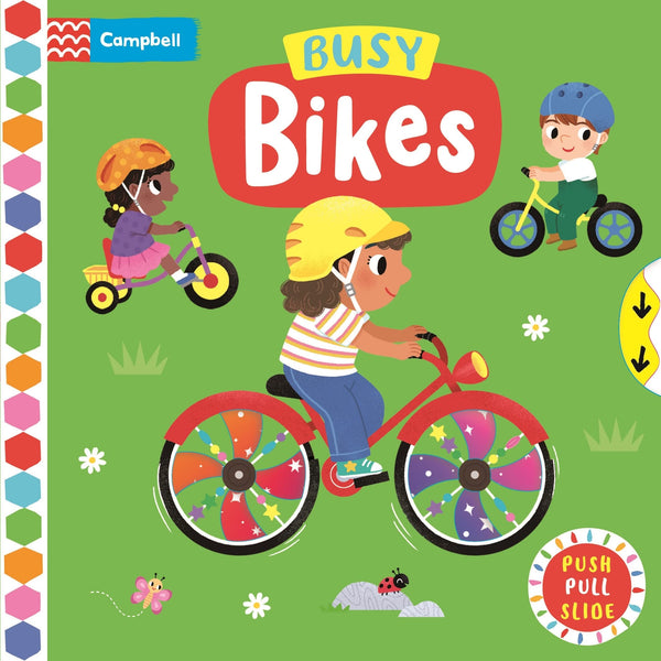 Campbell Busy Books #53 : Busy Bikes - Board Book