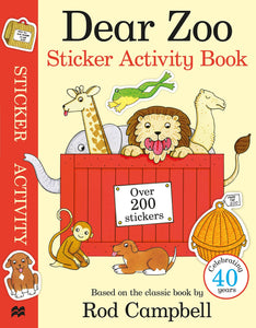 Dear Zoo Sticker Activity Book - Paperback