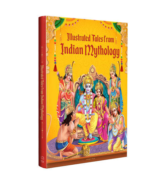 Illustrated Tales From Indian Mythology - Hardback