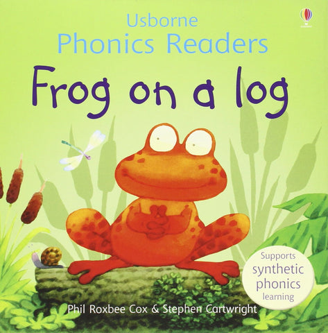 Usborne Phonics Readers : Frog On a log - Paperback