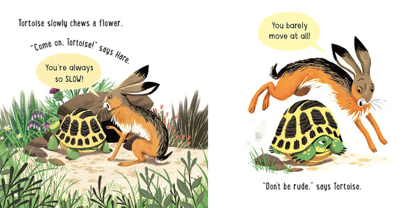 The Hare and the Tortoise - Hardback