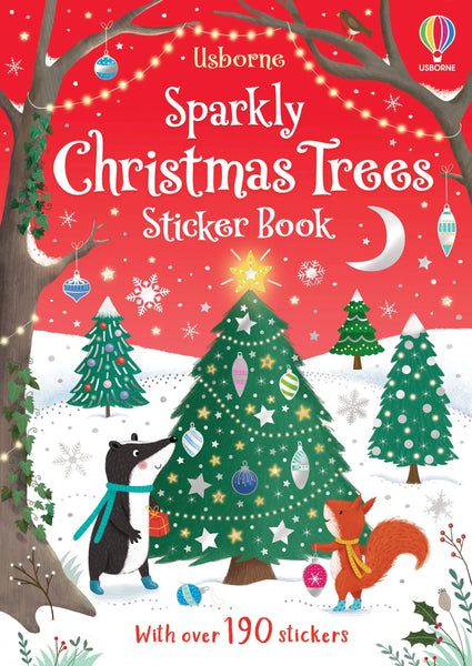 Sparkly Christmas Trees (Little First Stickers) - Paperback