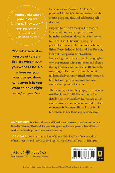 Homeless To Billionaire 18 Principles Of Wealth Creation - Paperback