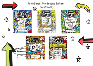 Tom Gates: The Second Brilliant Set (9 to 17) - Product Bundle - Paperback