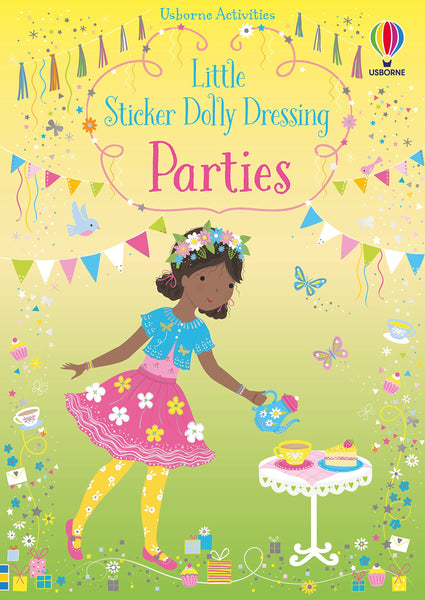 Little Sticker Dolly Dressing : Parties - Paperback
