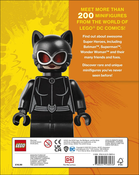 LEGO DC Character Encyclopedia New Edition : With Exclusive LEGO DC Minifigure - Hardback