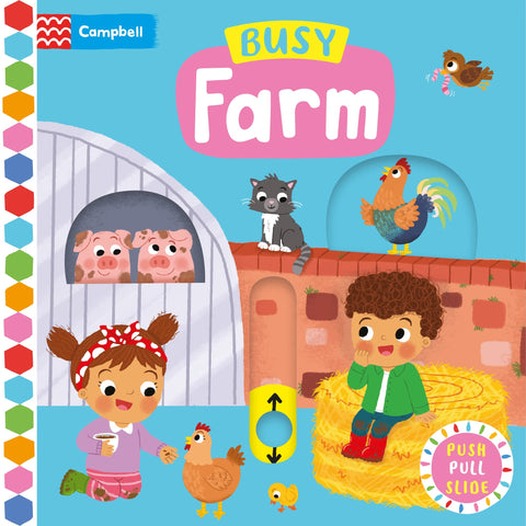 Campbell Busy Books #54 : Busy Farm - Board Book