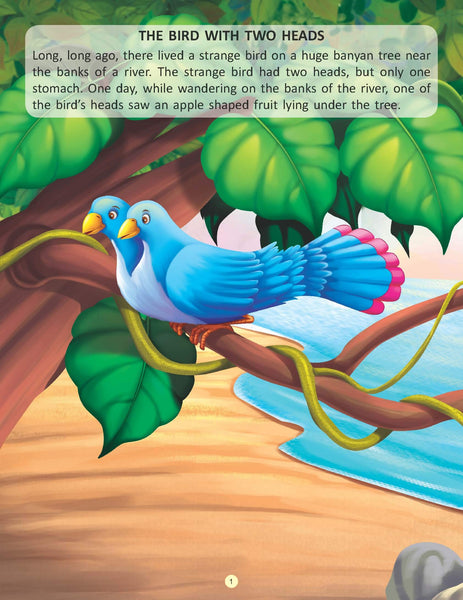 The Bird With Two Heads - Book 8 (Famous Moral Stories From Panchtantra) - Paperback