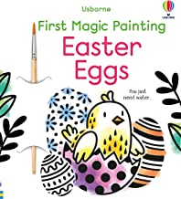 First Magic Painting Easter Eggs
