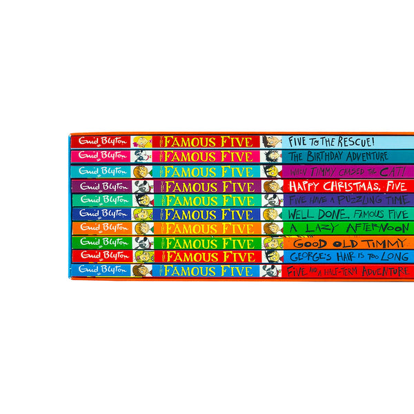 Famous Five Colour Readers 10 Books - Paperback