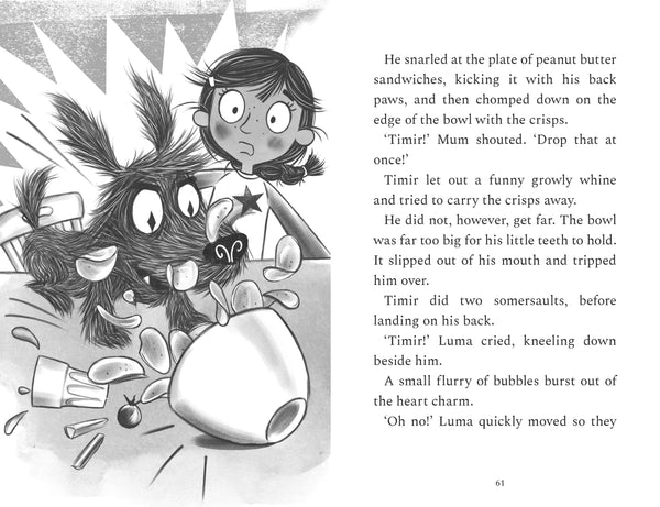 Luma And The Grumy  Dragon - Paperback