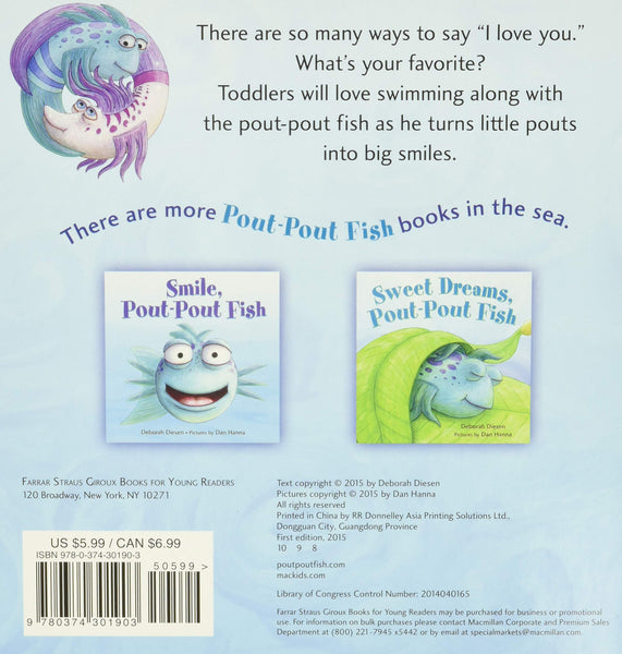 Pout-Pout Fish : Kiss, Kiss - Paperback