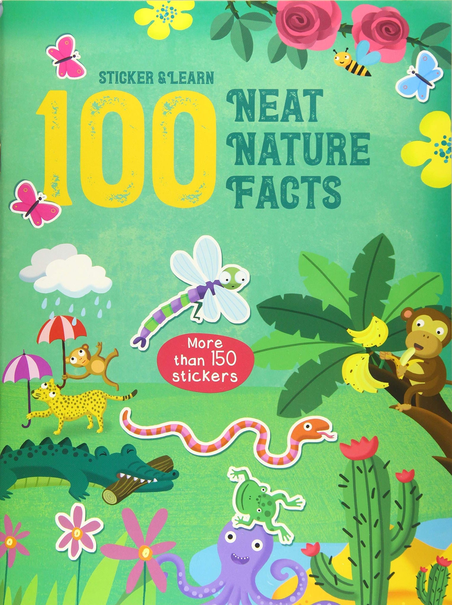 100 Neat Nature Facts Stickers - Paperback