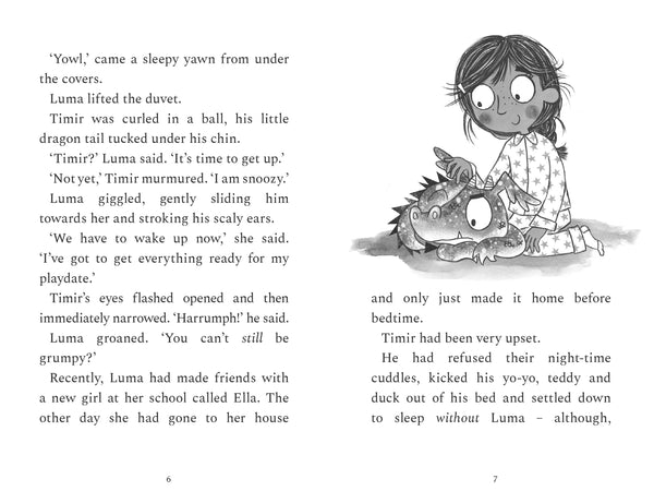 Luma And The Grumy  Dragon - Paperback