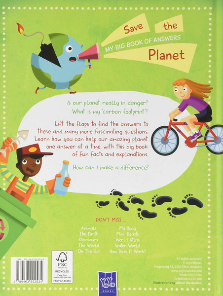 My Big Book of Answers : Save the Planet - Board Book