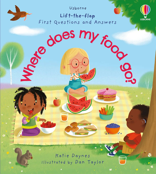 First Questions and Answers : Where Does My Food Go? - Board Book