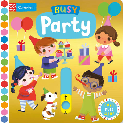 Campbell Busy Books #50 : Busy Party - Board Book