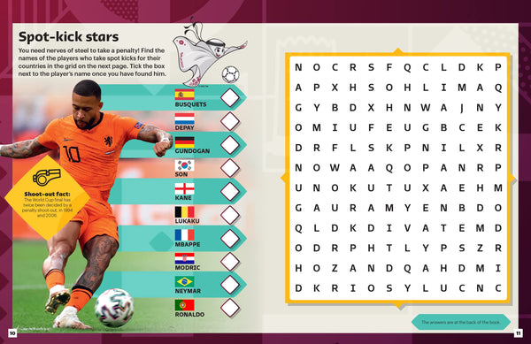 FIFA World Cup 2022 Kids Activity Book - Paperback