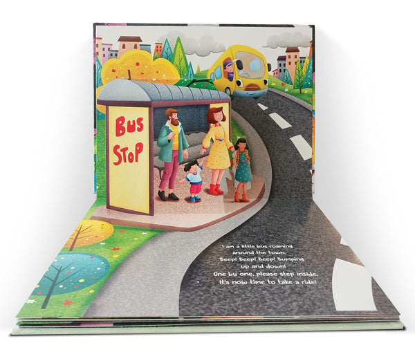 Pop-up Transport : Bus - Paperback