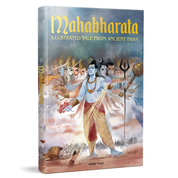 Mahabharata - Illustrated Tales From Ancient India (Deluxe Edition) - Hardback