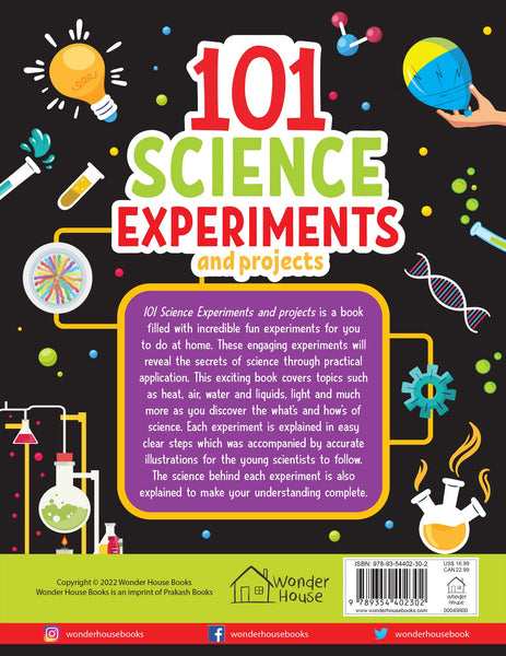 101 Science Experiments And Projects For Children - Paperback