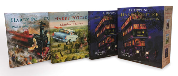 Harry Potter : The Illustrated Collection (Three Magical Classics) - Hardback