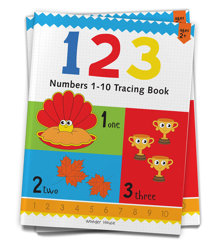 Preschool Activity Book: 123- Number 1-10 Tracing Book For Kids - Paperback