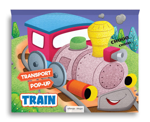 Pop-Up Transport - Train - Paperback