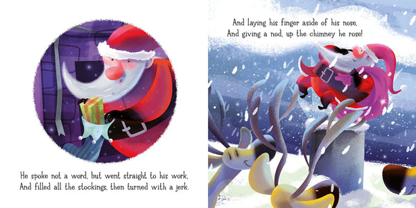 Twas the Night Before Christmas (Little Board Books) - Board Book