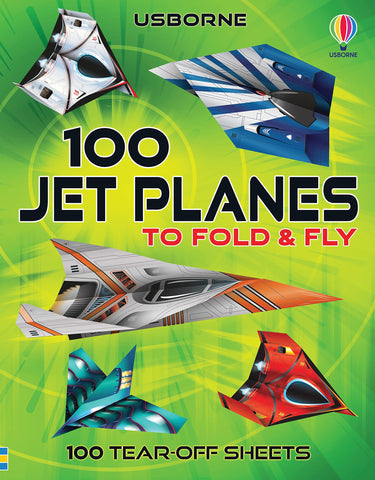 100 Jet Planes to Fold and Fly - Paperback