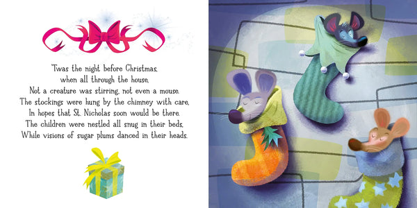 Twas the Night Before Christmas (Little Board Books) - Board Book