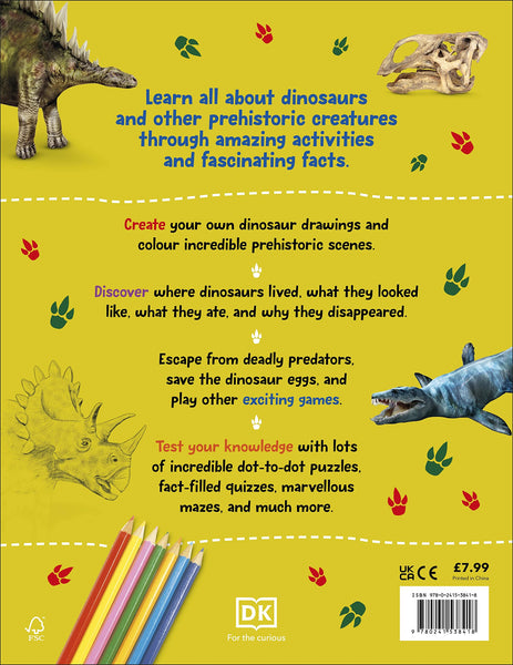 The Fact-Packed Activity Book : Dinosaurs - Paperback